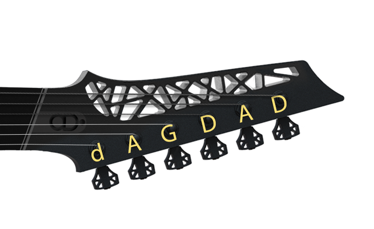 6-string guitar tuning-Magic-tuning D A D G A d